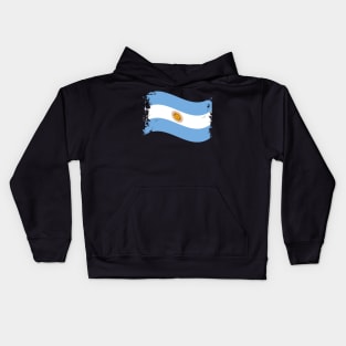 Argentina Flag Kids Hoodie